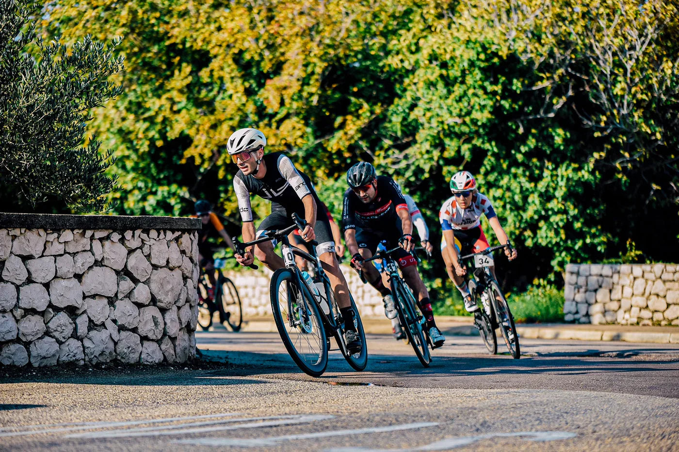 The Evolution of the Average Speed of Professional Cyclists