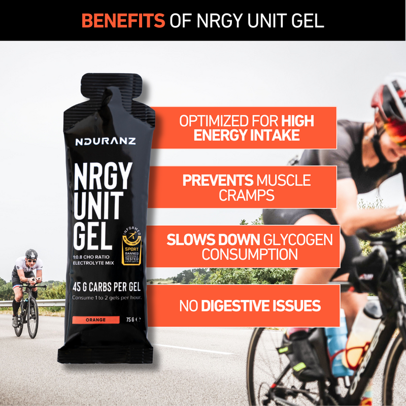 energy gel for cyclists