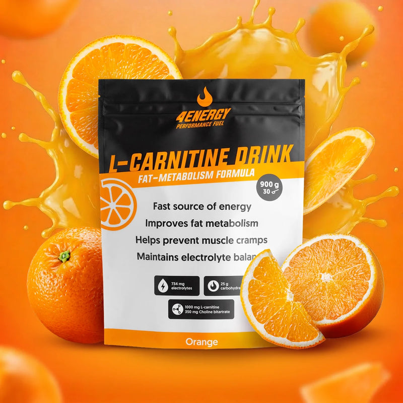 l carnitine for muscle cramps 4Energy L-Carnitine Drink — Hydrating Energy & Fat Boost Collection_Amino Acids Dr. Su Glutathione Supplement Type:BPC+PEA 500 (30 Capsules)