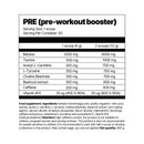 PRE (pre-workout booster)