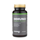 4Endurance Pro Immuno - 60 capsules, brown bottle with gold cap and green label band, on white background, immunity support text.